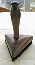 Antique Triangular Pool Table Brush Solid Wood - excellent condition