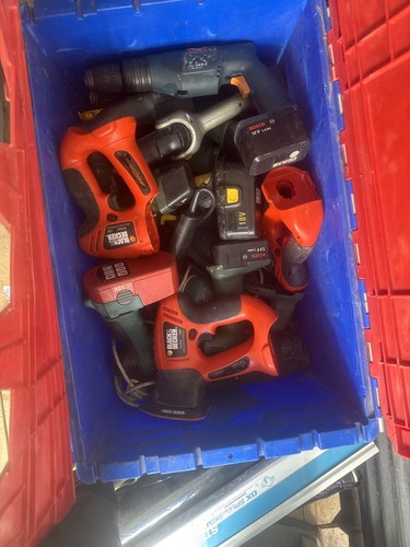 Large box various - box,