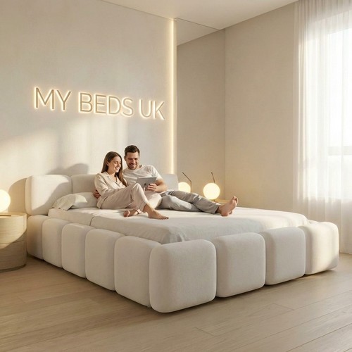 New teddy boucle cube - boucle,