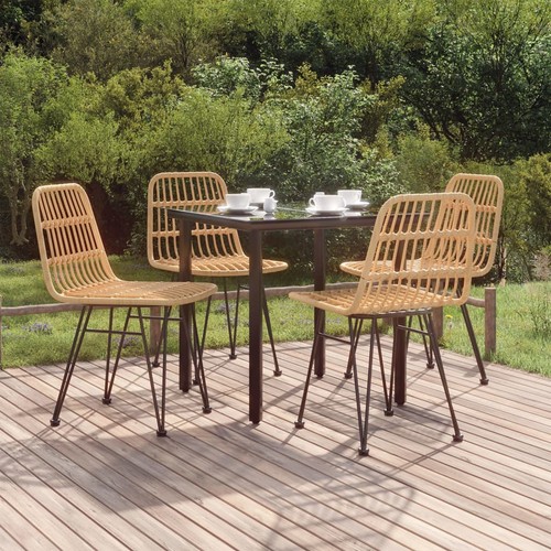 Piece garden dining set - dining, poly