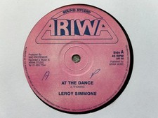 LEROY SIMMONS - AT THE DANCE -