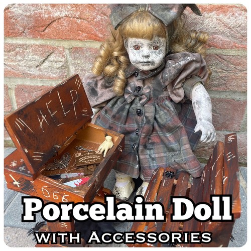Porcelain horror doll - horror,