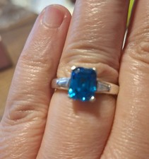 QVC SS Diamonique Ring