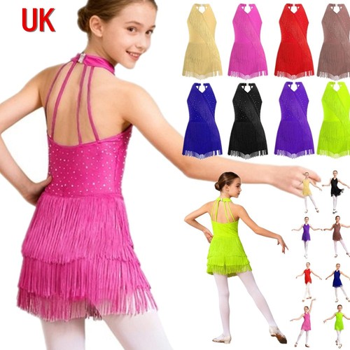 Girl halter tassel glittery - uk,