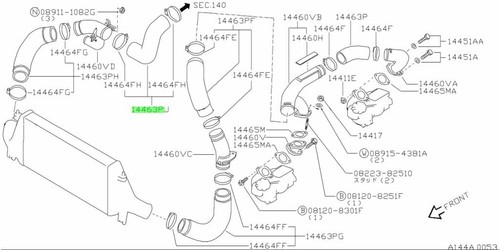 Hose air inlet for skyline - hose,