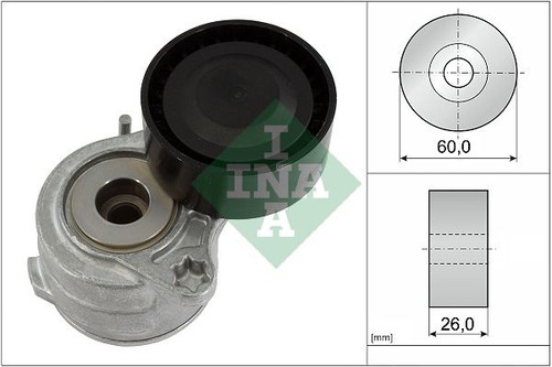 Ribbed belt tensioner - v-ribbed,