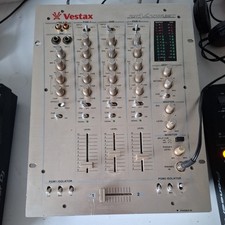 Vestax PCV-275 DJ Mixer Professional Mixing Controller working
