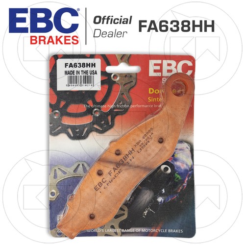 Brake pads anterior - anterior, ebc