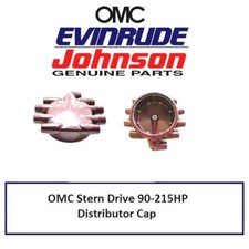 OMC Stern Drive 90-215HP Distributor Cap  0382133 60% Off