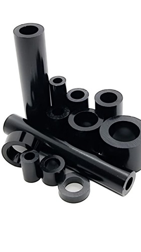 Black aluminium standoff - aluminium,