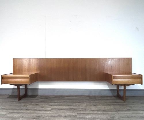 Fab mid century teak headboard - fab,