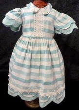 DRESS FOR ANTIQUE DOLL, DOLL