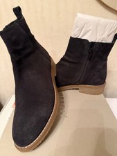 JIGSAW Suede Ankle Boots, Zip