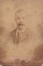 Victorian Cabinet card, Bourne