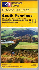 South Pennines (Outdoor Leisure Maps) by Ordnance Survey Sheet map, folded Book