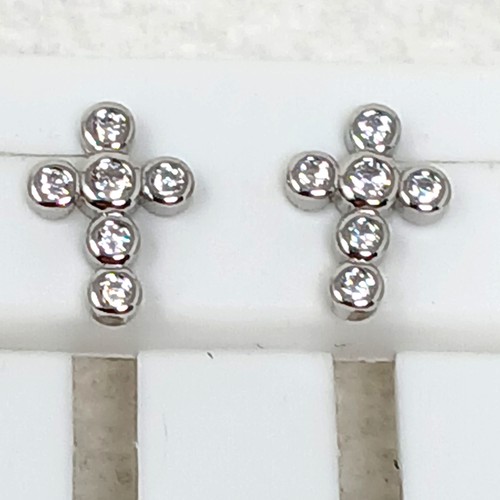 Sterling silver cross - sterling,