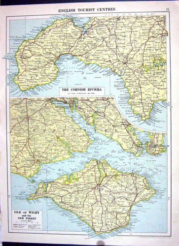 Old cassell map 1920 - old,