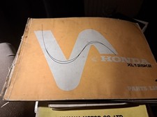 USED HONDA XL125K2 PARTS LIST