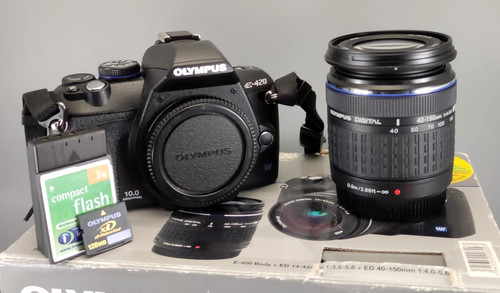 Olympus 420 10mp dslr - olympus, camera