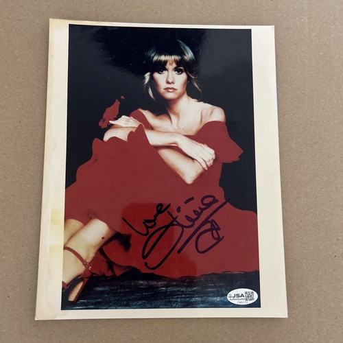 Olivia newton john - john, signed