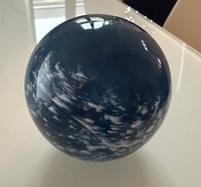 Blue Glass Paperweight