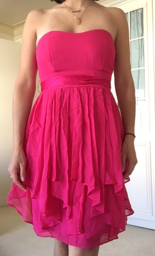 Coast pink ruffle chiffon - coast,