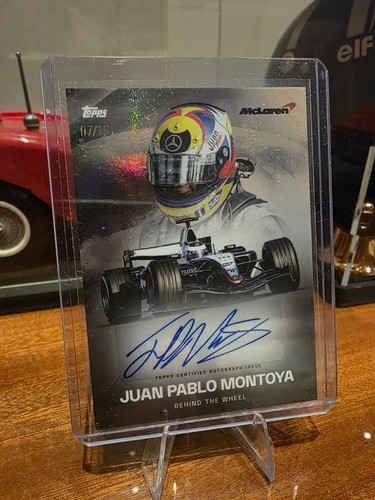 Topps juan pablo montoya - juan,