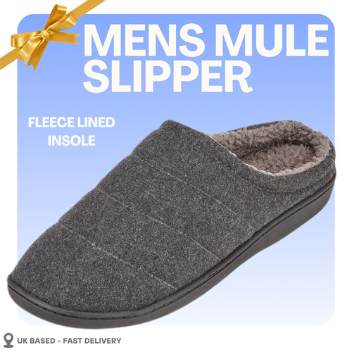 Men mule slippers memory - mule,