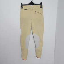 Euro Star X-Dream Women's Jodhpurs UK W28 L24 Beige Cotton Blend Horse Riding