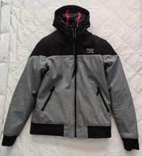 Furygan Hooded Motorcycle Jacket with Removable Thermal Liner - Medium 38 - 40