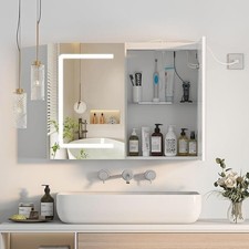 24" x 32" LED Bathroom