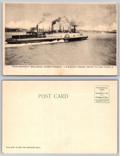Solano ferry boat - boat, port