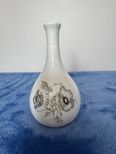 Wedgwood Bone China Susie Cooper Design Vase Made In England Glen Mist