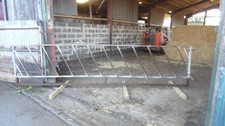 used cattle feed barrier 14ft
