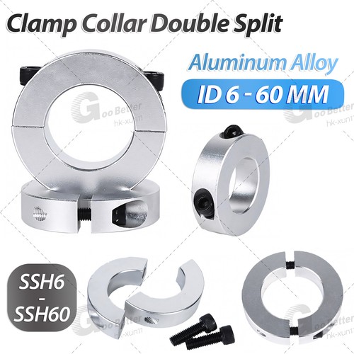 Clamp collar double split 6mm - clamp,