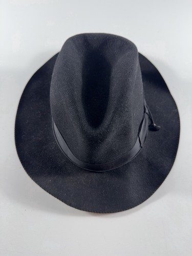 Vtg borsalino hat fedora mens - borsalino,