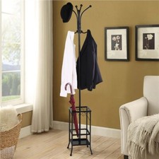 Metal coat stand rack - metal,