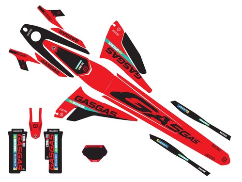 Gasgas sticker kit - kit, txt