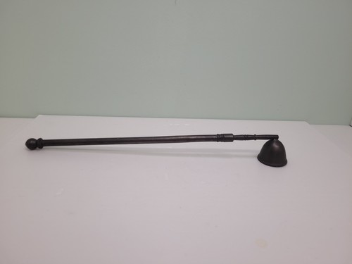 Vintage pewter candle snuffer - vintage,