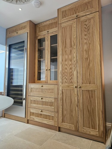 Oak veneered mdf - oak, shaker