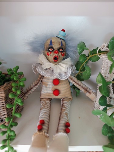 Handmade creepy circus - , clown