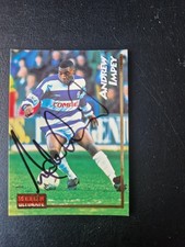 ANDY IMPEY (QPR) autographed card from Merlin Ultimate set
