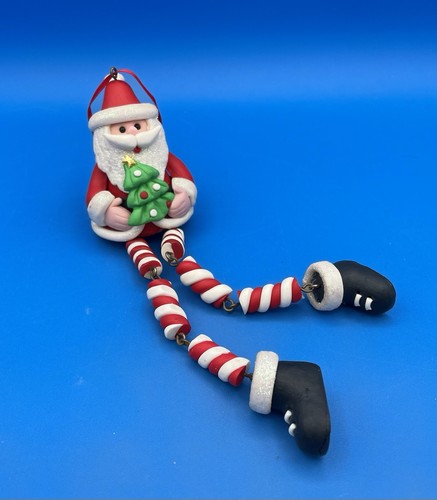 Santa with long - santa, cane