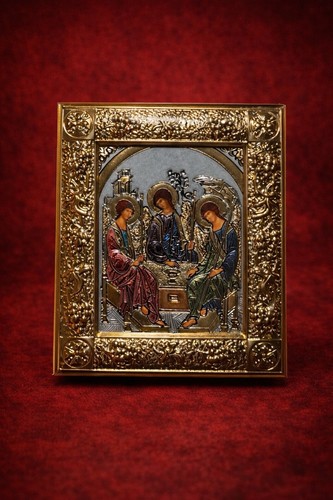 Orthodox holy trinity icon - holy,
