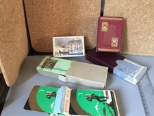 4 packs of vintage playing cards