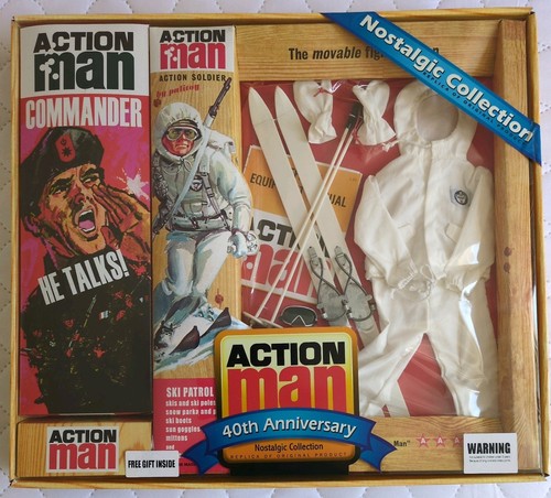 Action man 40th ski patrol - ski,