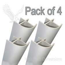 4 X 2400mm ANODISED ALUMINIUM