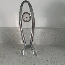 WATERFORD CRYSTAL JOHN ROCHA "ROCKET"CLOCK