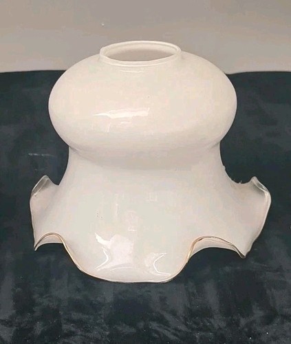Vintage glass lamp shade - glass,