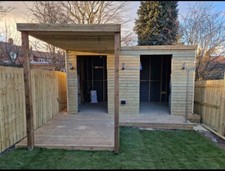 Fully installed log - installed, cabin